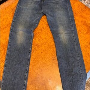 Lucky Brand 110 Skinny Classic Blue Denim Jeans Size 36/32